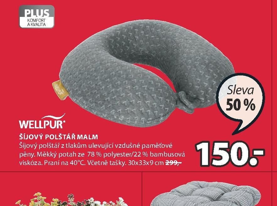 ŠÍJOVÝ POLŠTÁŘ MALM