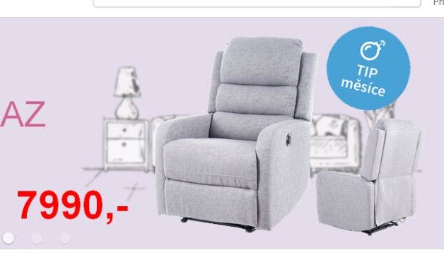 Relaxační křeslo PEGAZ