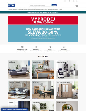 akční leták Jysk 29.6.2021-5.7.2021