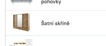 Šatní skříně