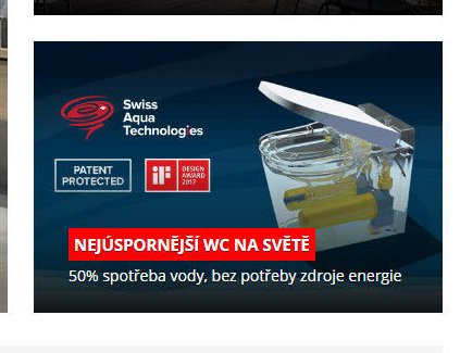 Nejúspornější WC na světě