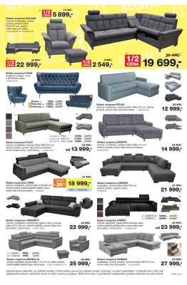 akční leták Sconto nábytek 2.7.2021-22.7.2021