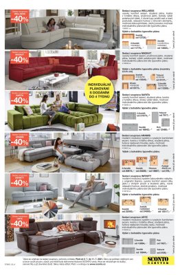 akční leták Sconto nábytek 2.7.2021-22.7.2021