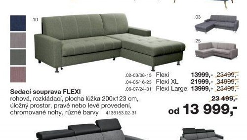 Sedací souprava FLEXI