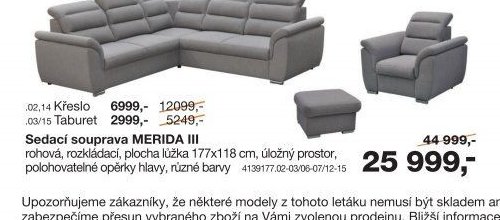 Sedací souprava MERIDA III