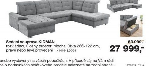Sedací souprava KIDMAN