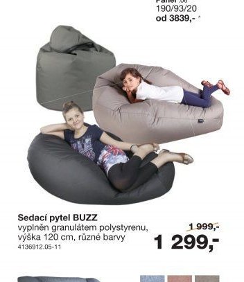 Sedací pytel BUZZ
