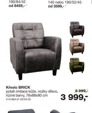 Křeslo BRICK