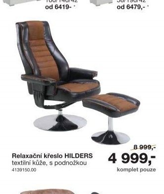 Relaxační křeslo HILDERS