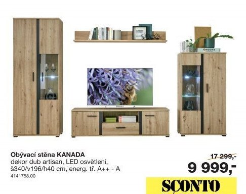 Obývací stěna KANADA