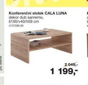 Konferenční stolek CALA LUNA