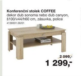 Konferenční stolek COFFEE