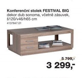 Konferenční stolek FESTIVAL BIG