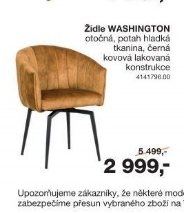 Židle WASHINGTON