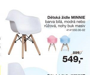 Dětská židle MINNIE