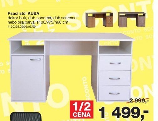 Psací stůl KUBA