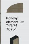 Rohový element .02