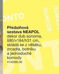 Předsíňová sestava NEAPOL