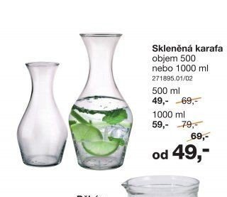 Skleněná karafa