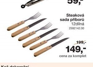 Steaková sada příborů 12dílná