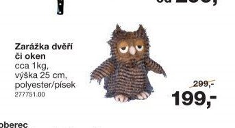 Zarážka dveří či oken