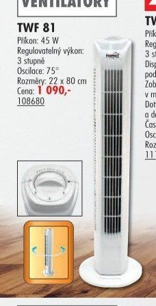 Sloupový ventilátor TWF 81