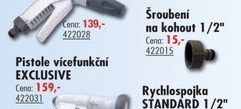 Pistole vícefunkční EXCLUSIVE