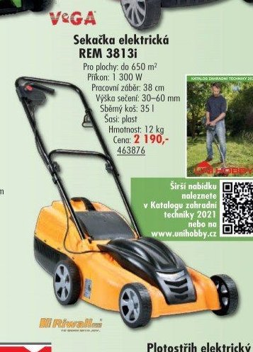 Sekačka elektrická REM 3813i