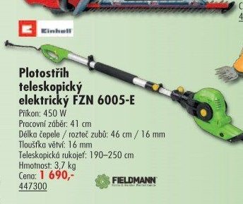 Plotostřih teleskopický elektrický FZN 6005-E