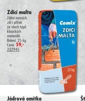 Zdící malta