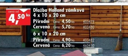 Dlažba Holland zámková