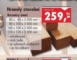 Hranoly stavební