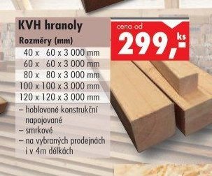 KVH hranoly