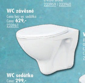ARES WC závěsné