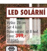 LED SOLÁRNÍ OSVĚTLENÍ