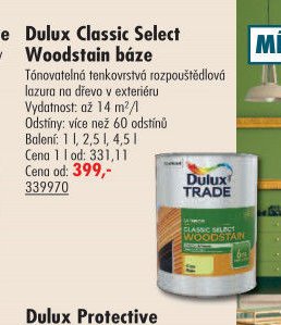 Dulux Classic Select Woodstain báze