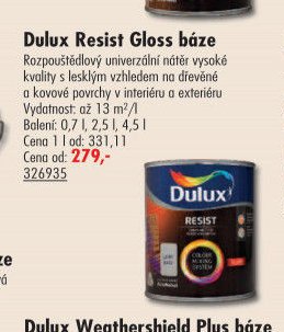 Dulux Resist Gloss báze