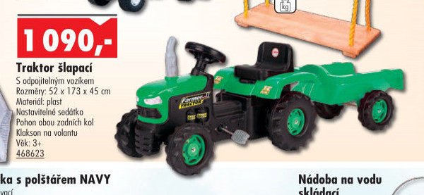 Traktor šlapací