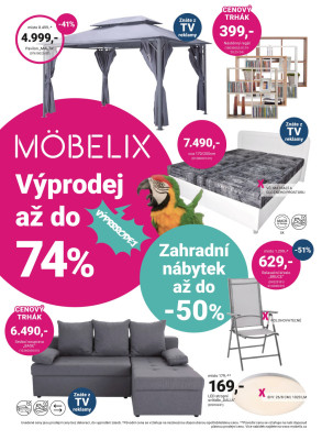 akční leták Möbelix 5.7.2021-18.7.2021