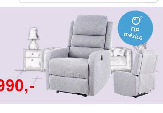 relaxační křeslo PEGAZ