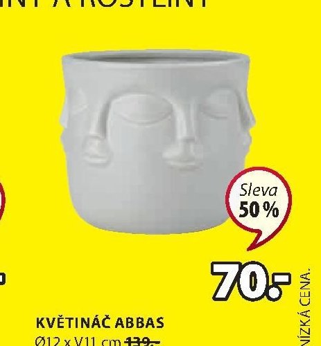 KVĚTINÁČ ABBAS