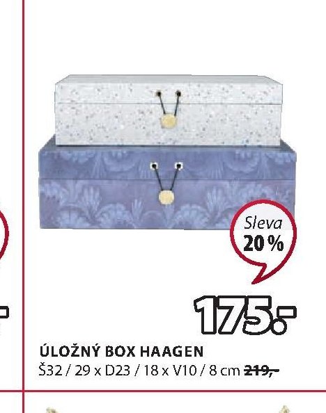 ÚLOŽNÝ BOX HAAGEN
