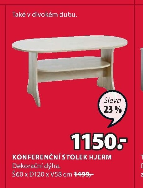 Konferenční stolek HJERM
