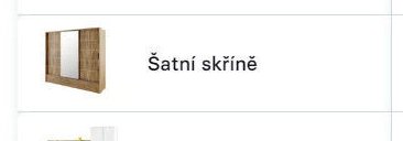 Šatní skříně