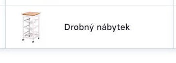 Drobný nábytek
