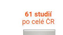 61 studií po celé ČR