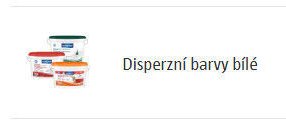 Disperzní barvy bílé