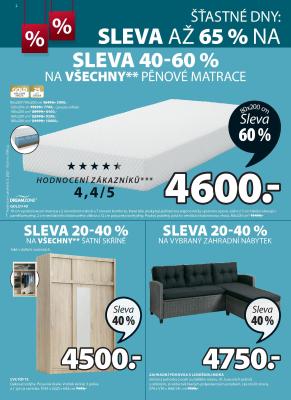 akční leták Jysk 15.7.2021-28.7.2021