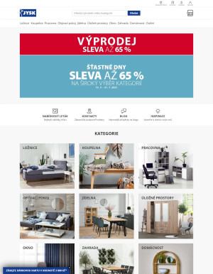 akční leták Jysk 20.7.2021-26.7.2021