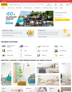 akční leták Sconto nábytek 20.7.2021-26.7.2021